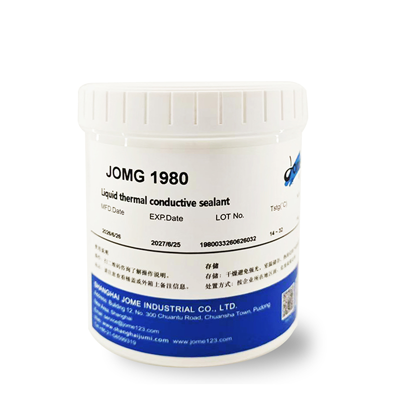 White tub of JOMG 1980 liquid thermal conductive sealant