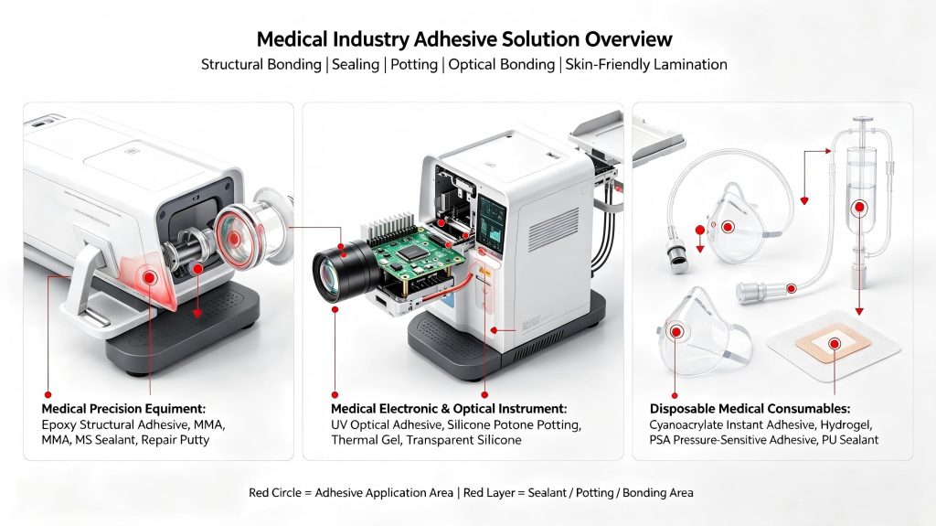 Medical Device Adhesive Solutions