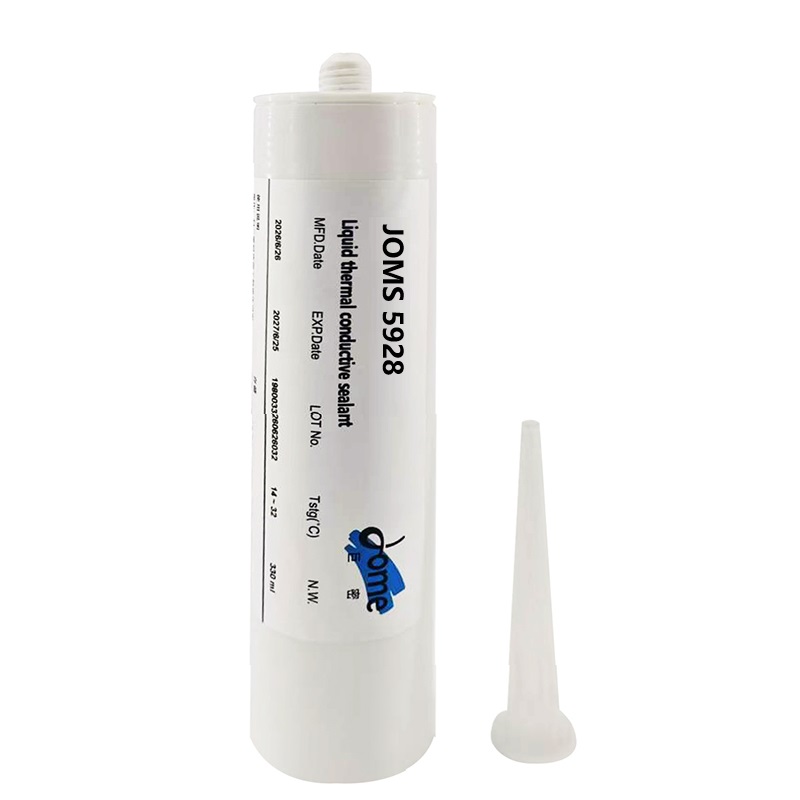 Thermal conductive single-component RTV silicone adhesive (2.85W )