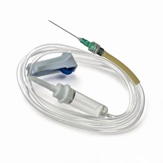 Disposable medical catheter with needle and connector